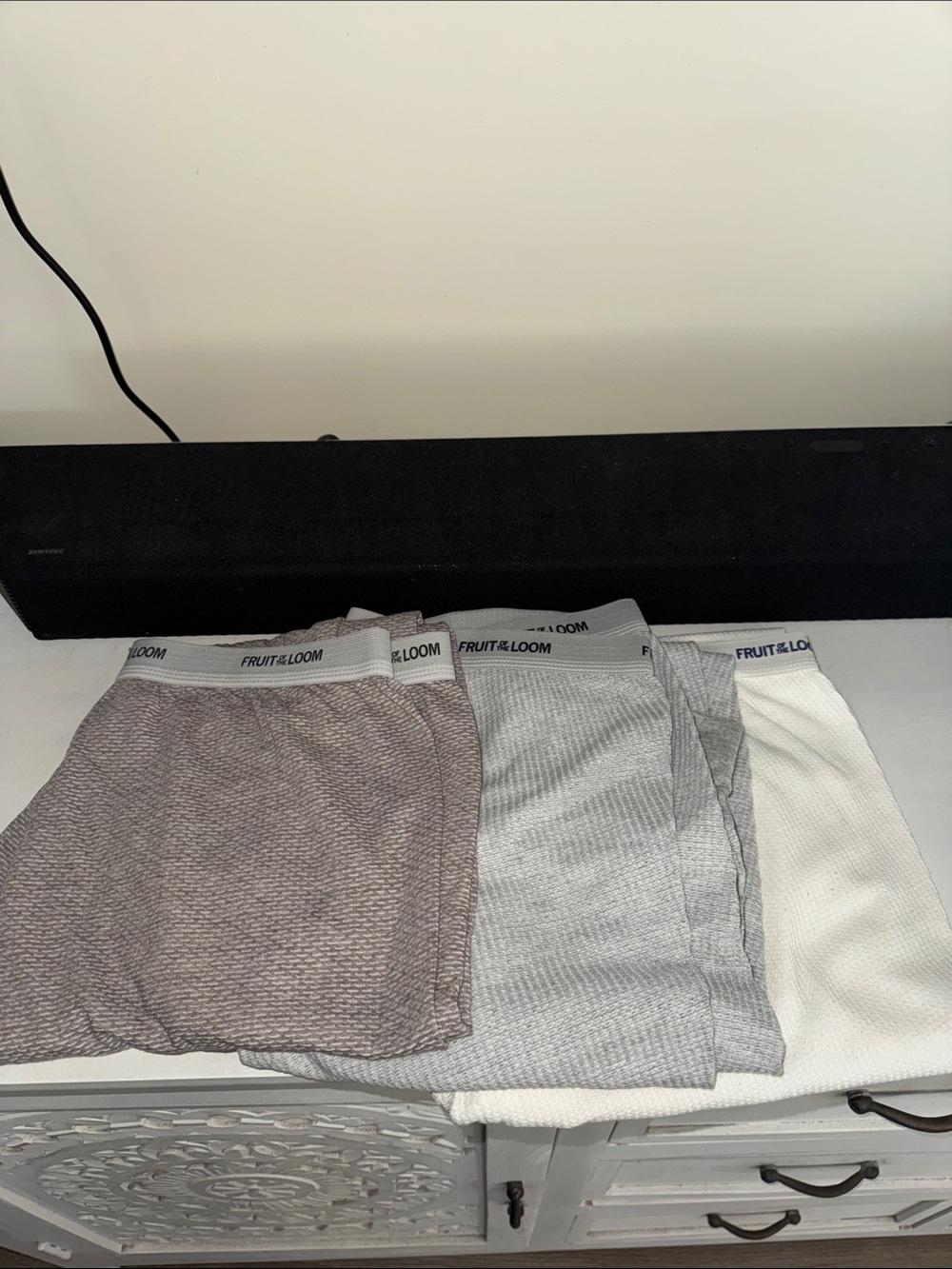 NWOT Fruit of the Loom Trio of Men Thermals
